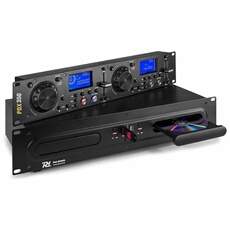 Contrôleur DJ numérique & double lecteur CD - 2 ports USB / MP3 - Noir