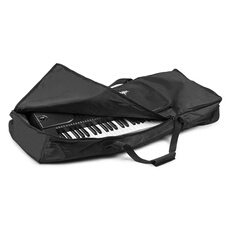 MAX AC138 Sac de transport DJ / musicien pour clavier ou jeux de lumiere - Nylon noir solide