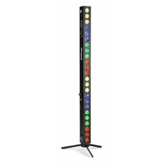 BeamZ BBB243 - Barre LED Projecteur sur Batterie, 24x LED RGB 3 Watts, Mode DMX