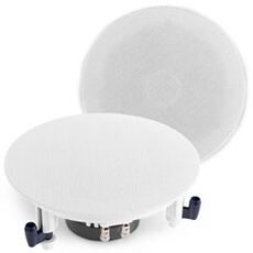ESCS6 - 2x Haut-Parleurs de Plafond 6,50 8 Ohms