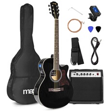 Max Showkit - Guitare Acoustique Adulte - Noir