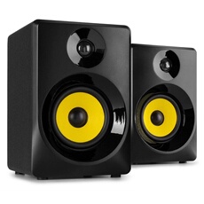 Enceintes Monitoring Smn30b Paire D'enceintes De Studio 3 60 W Idéale Pour Mastering En Studio