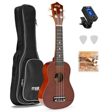 Acheter Max UKEY - Pack ukulélé et accessoires - Marron, cordes en nylon, avec un accordeur numérique, 2 médiators, un sac de transport Très bon état - 38,90 € Max UKEY - Pack ukulélé et accessoires - Marron, cordes en nylon, avec un accordeur numérique, 2 médiators, un sac de transport Très bon état - reconditionné disponible sur Darty