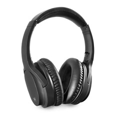 Casque audio Audizio ANC110 Casque sans fil Bluetooth 5.0 - Noir, réduction de bruit, rotatif et repliable, serre-tête réglable
