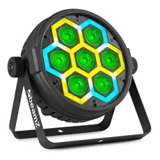 BT420 Projecteur PAR LED - 7x 10W LED RGBW + LED SMD