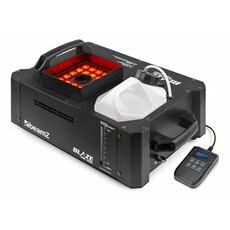 BLAZE1200 Machine à fumée verticale et horizontale RGBA - 1200 Watts, 24 LEDs de 4 W, réservoir 2,8 L