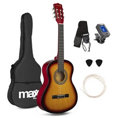 Acheter Max SoloArt Pack Guitare Classique Junior 3/4 - Sunburst, Enfant 8 à 12 ans Très bon état - 59,42 € Max SoloArt Pack Guitare Classique Junior 3/4 - Sunburst, Enfant 8 à 12 ans Très bon état - N/A reconditionné disponible sur Darty