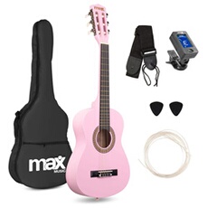 Acheter Max SoloArt Pack Guitare Classique Junior 1/4 - Rose, Enfant 4 à 6 ans Très bon état - 46,90 € Max SoloArt Pack Guitare Classique Junior 1/4 - Rose, Enfant 4 à 6 ans Très bon état - N/A reconditionné disponible sur Darty