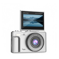Appareil photo compact Prixton Caméra numérique Xplorer DV900 - Appareil photo numérique 4K 64MP - WiFi - App mobile - Écran pivotant - 9 fonctions - Batterie rechargeable amovible