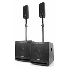 Acheter VX1000BT - Système Triphonique 2.2, 1000W, BT/MP3/SD/USB/AUX, avec Micro Bon état - 544,99 € VX1000BT - Système Triphonique 2.2, 1000W, BT/MP3/SD/USB/AUX, avec Micro Bon état - Vonyx reconditionné disponible sur Darty