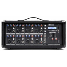 PDM-C805A - Console de Mixage Amplifiée, 800 Watts, BT/USB/SD