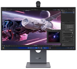 Ecran PC Lenovo Yoga Pro 27UD 10 27 4K UHD éclipse - vue 2
