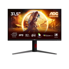 ”gaming U32G4U 31 5”” 160 Hz 4K UHD Noir et Rouge”