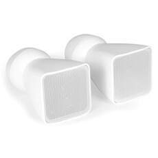 Power Dynamics BSX30B - Enceinte Murale 100V 30W 2,5? - Son clair pour installations commerciales et ambiances sonores | Blanc