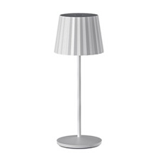 Lampe de table sans fil ABBY Blanc H30cm