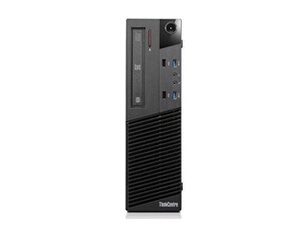 ThinkCentre M83 10AJ - Faible encombrement, pro Core i3 4150 - RAM 4 Go - HDD 500 Go - DVD SuperMulti - HD Graphics 4400 - Gigabit Ethernet - Win 7