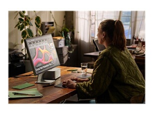 Studio Display Nano-texture glass - Ecran LCD - 27" - 5120 x 2880 5K @ 60 Hz - 600 cd/m² - Thunderbolt 5 - haut-parleurs avec subwoofer