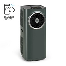 Climatiseur portable - Kraftwerk Smart 10K - Climatiseur 3-en-1 - 10000BTU - Contrôle par WiFi - Noir