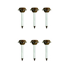 PACK 6X Répulsifs Solaires Anti-serpent Lézar Jardin Repousse Serpent