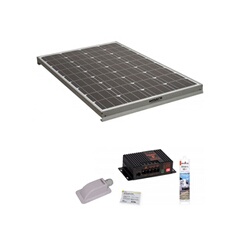 Pack Panneau solaire 140W camping car + Régulateur de charge pour panneau solaire MPPT10A BLUETOOH