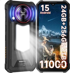 Smartphone Oukitel Smartphone WP53 Pro 6.52" HD,24Go/256Go 11000mAh Dual SIM 4G dual sim Noir