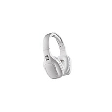 Casque audio Ngs Artica Wrath - Écouteurs avec micro - circum-aural - Bluetooth - sans fil, filaire - jack 3,5mm - blanc