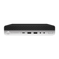 EliteDesk 800 G4 Mini Intel® Core™ i5 16 Go RAM 256 Go SSD Noir et Argent Reconditionné