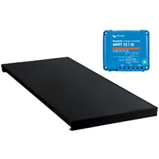 PACK Panneau solaire ALL BLACK 300W + VICTRON Régulateur MPPT 20A