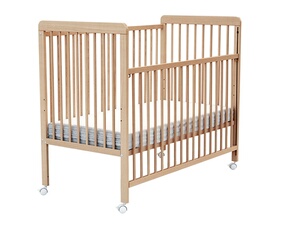 - Lit bébé coulissant en bois LIVO 60 x 120 cm