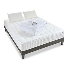 Pack Prêt à dormir APOLLON 180x200 cm - Matelas Mémoire de forme + Sommier + Accessoires