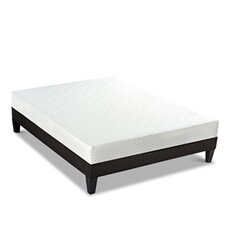 LITERIE - Ensemble ABSOLU 90x190 cm - Matelas Mémoire de forme + Sommier Bois