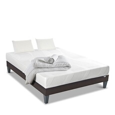 LITERIE - Pack Prêt à dormir PARIS 180x200 cm - Matelas Mémoire de forme + Sommier + Accessoires