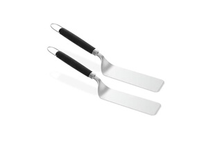 Lot de 2 spatules pour plancha -