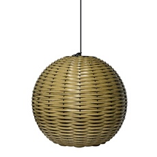 - Suspension solaire tressée Alicia Ø42cm