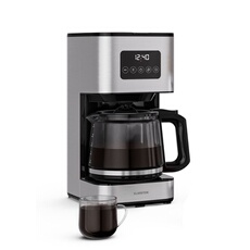 Cafetière filtre inox - Verosteel - 1,5 L - 12 tasses - Maintien au chaud 40 min - Système anti-gouttes