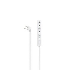 Multiprise 00223020 blanc fiche Euro