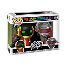 Pack 2 Figurines Pop Rocks Daft Punk Discovery Era