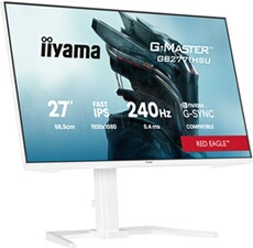 ”gaming 27”” 240 Hz Full HD Blanc”