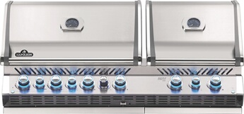 Barbecue et plancha Barbecue Napoleon BIPRO825 encastré prestige PRO 825-3