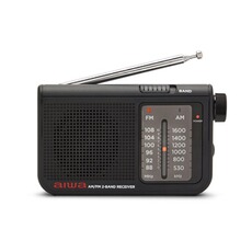 Barre de son Aiwa RS-55BK Radio portable Personnel Analogique Noir
