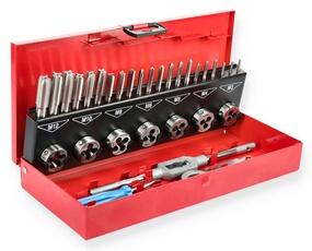 Acheter Coffret de 32 tarauds à mains et filières - - 155899 Bon état - 227,89 € Coffret de 32 tarauds à mains et filières - - 155899 Bon état - N/A reconditionné disponible sur Darty