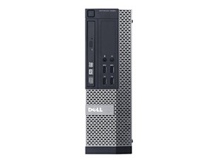 OptiPlex 9020 - SFF Core i5 4590 / jusqu'à 3.7 GHz - vPro - RAM 8 Go - SSD 128 Go - graveur de DVD - HD Graphics 4600 - Gigabit Ethernet - Win 7 Pro