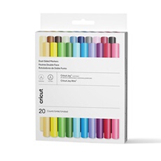 Ensemble Marqueurs Double Faces Joy Cricut 2011825 – 20 Couleurs Assorties