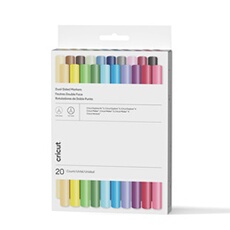 Ensemble Marqueurs Double Face Cricut 2011824 – 20 Couleurs Assorties