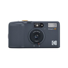 Snapic A1 35mm Analogic Film Camera - full automatic with flash -Rhino Grey