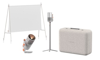 Pack Coupe de Monde Vidéoprojecteur Xgimi MoGo 4 Google TV + Ecran + Pied avec batterie + 4 Filtres créatifs + Malette de transport + Jeu FC26 offert - vue 2