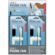 Gadget Ventilateur de Téléphone USB-C Blanc