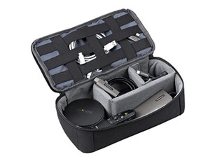 Sac à Dos Ordinateur Portable 15,6 pouces avec Compartiment Amovible pour Accessoires - Sac PC Portable Pro High Tech en Nylon Résistant -
