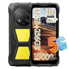 Smartphone Blackview Smartphone Rock 2 Pro 5G - 6.67" 8Go+256Go,15000 mAh Android 16 Orange