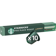 Café Capsules Compatible Nespresso Pike Place Roast Intensité 7 By Nespresso Starbucks 10 Capsules - vue 2